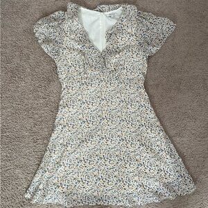 Madewell Floral Print Dress